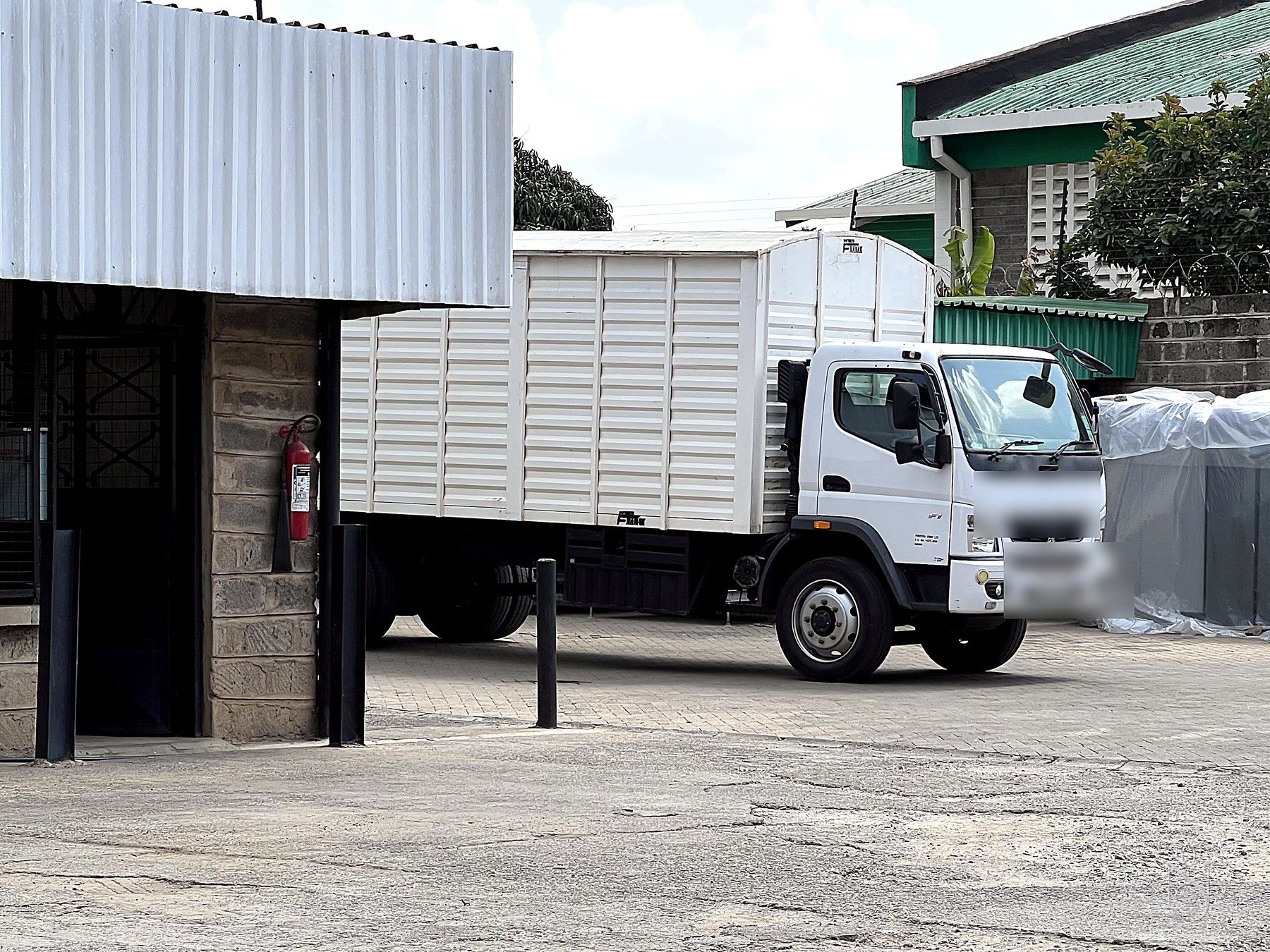 Cut flower boxes dispatched at JKIA airport, Nairobi